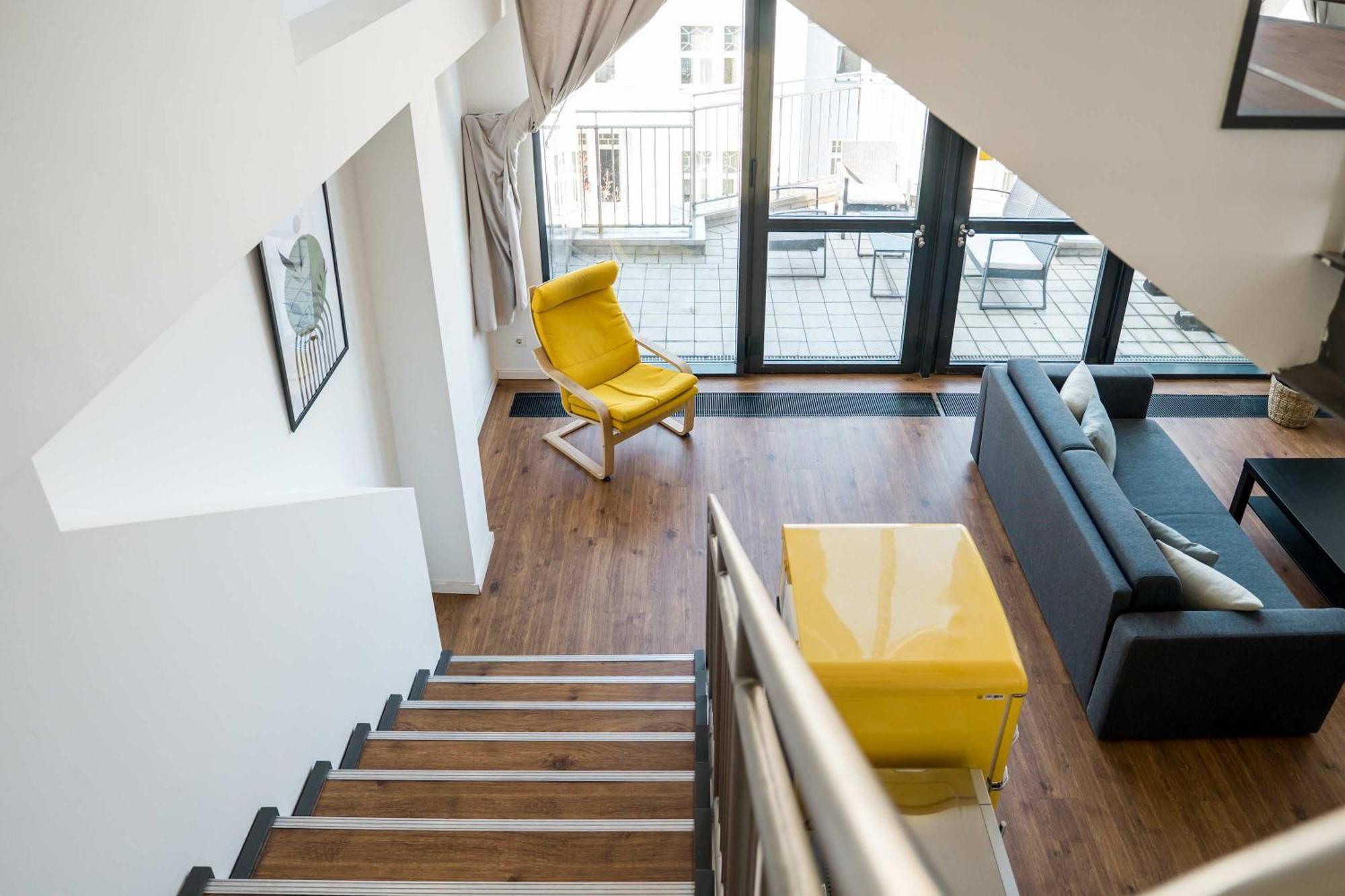 Fantastic Loft With Balcony Apartment Berlin Exterior foto